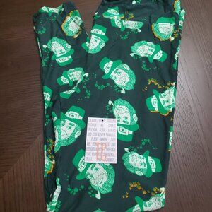 NEW Lularoe Leggings Tall and Curvy St Patrick's day
